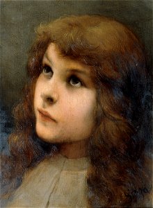 Gabriel von Max - Studienkopf - 3866 - Österreichische Galerie Belvedere