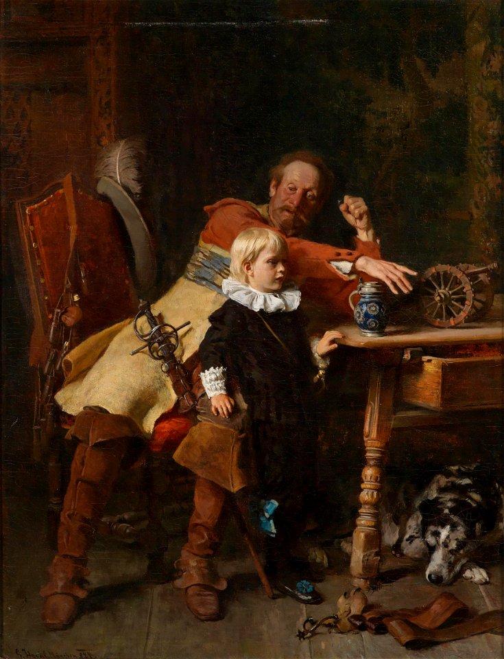 Gabriel von Hackl Der kleine Soldat