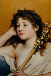 Gabriel von Max - Sinnendes Frauenhaupt - 8017 - Kunsthistorisches Museum