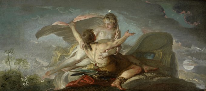 Gabriel Jacques de Saint-Aubin - Daybreak - 38.147 - Rhode Island School of Design Museum