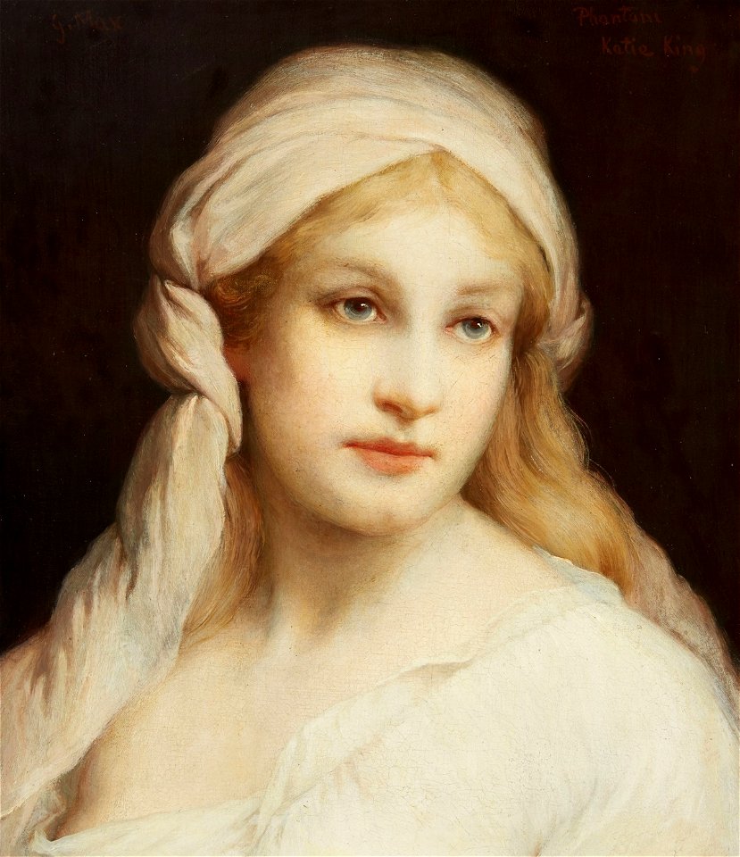 Gabriel von Max - The Ghost of Katie King