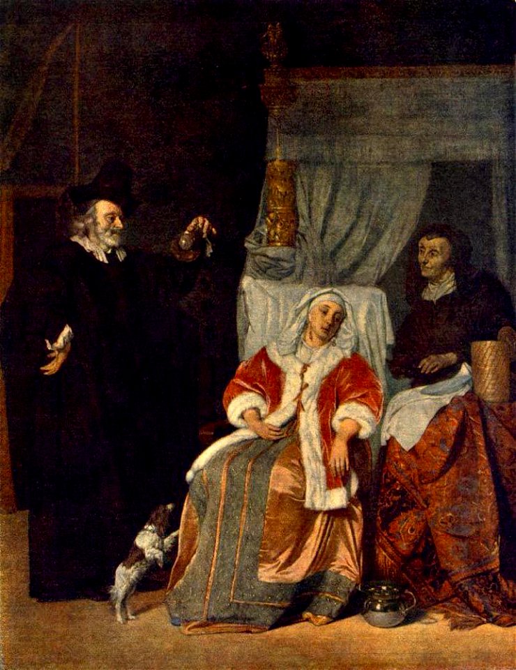 Gabriel Metsu - La Visite du docteur