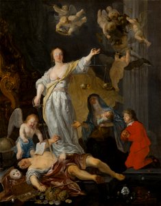 Gabriël Metsu - The Triumph of Justice - 95 - Mauritshuis