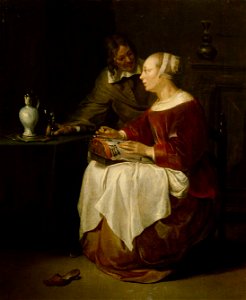 Gabriel Metsu - The Lace Maker GG 581