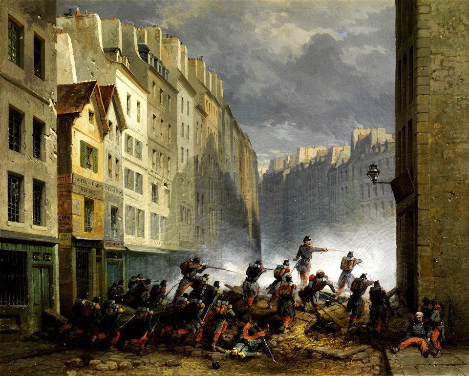 Gabé Paris revolution 1830 1