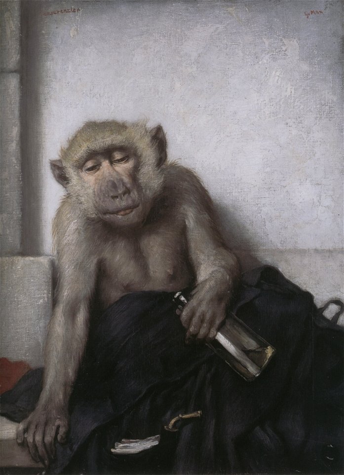 Gabriel von Max - Temperenzler