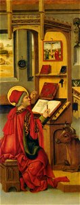 Gabriel Mälesskircher - St Luke - WGA13896