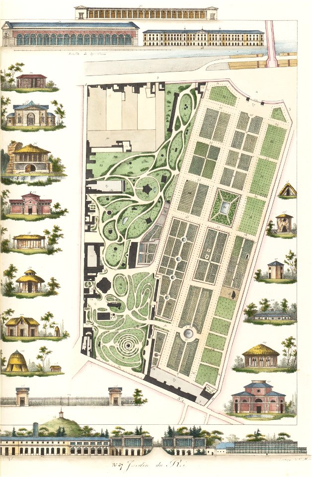 Gabriel Thouin, Plans Raisonnés de Toutes les Espèces de Jardins, 1820