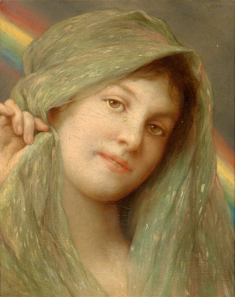 Gabriel von Max - Auf Regen folgt Sonnenschein