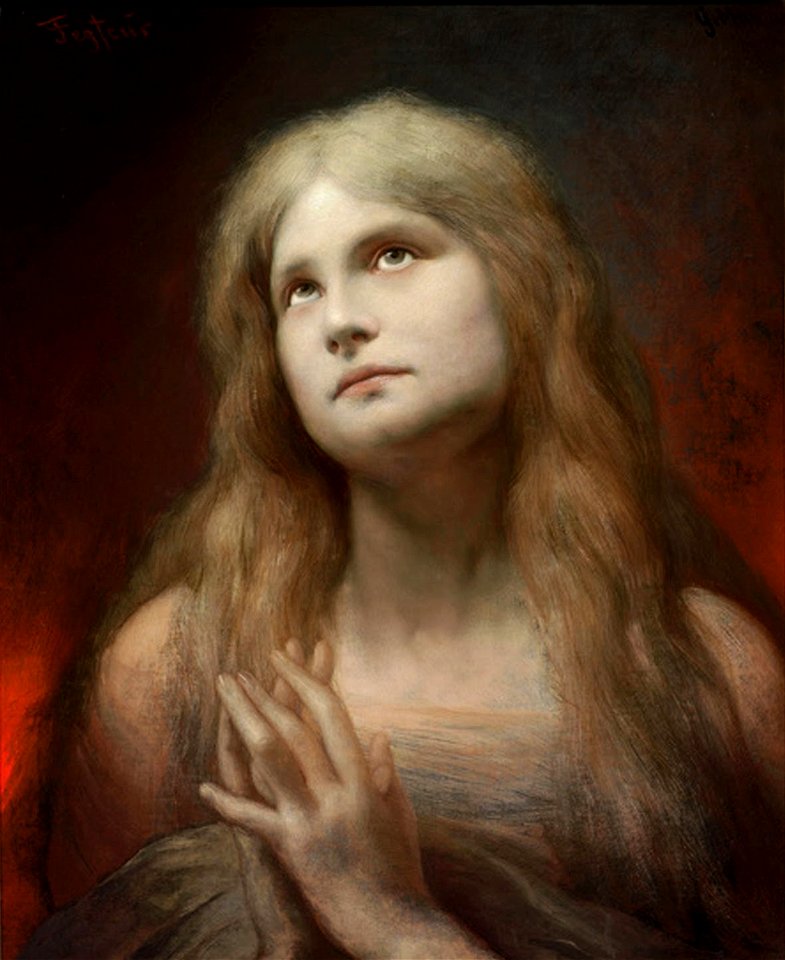 Gabriel von Max - Fegefeuer (Purgatory)