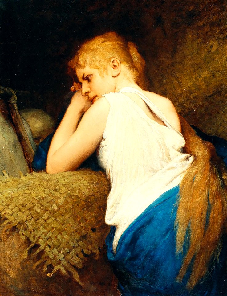 Gabriel von Max - Mary Magdalene