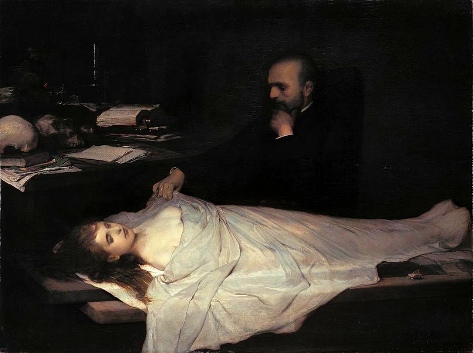 Gabriel von Max Der Anatom