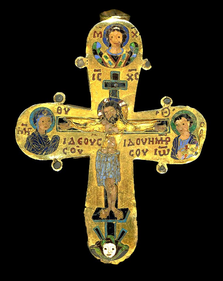 Gaeta, Museo diocesano - Croce-reliquiario bizantina (IX secolo) 1