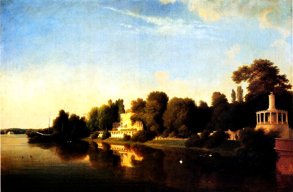 Klein-Glienicke Casino Glienicker Ufer 1848 Gaertner