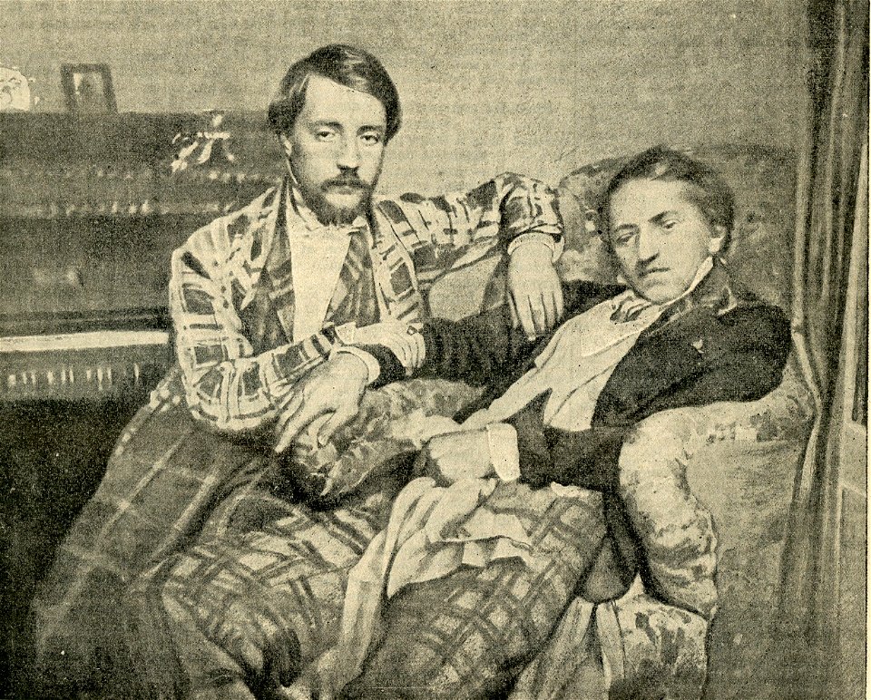 Gaetano Donizetti, assistito da suo nipote Andrea