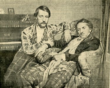 Gaetano Donizetti, assistito da suo nipote Andrea