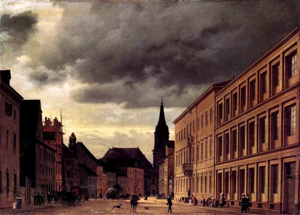 Eduard Gaertner - Klosterstrasse - WGA08482