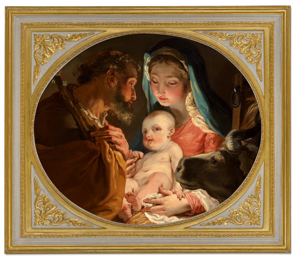 Gaetano gandolfi the holy family 094206) - Free Stock Illustrations ...