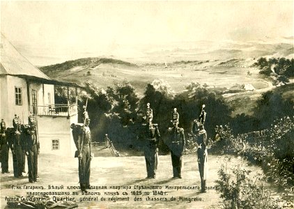 Gagarin. A Russian regiment at Beliy Klyuch