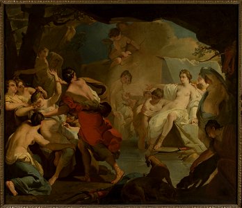 Gaetano Gandolfi - Diana's judgement of the nymph Callisto - M.Ob.2701 MNW - National Museum in Warsaw