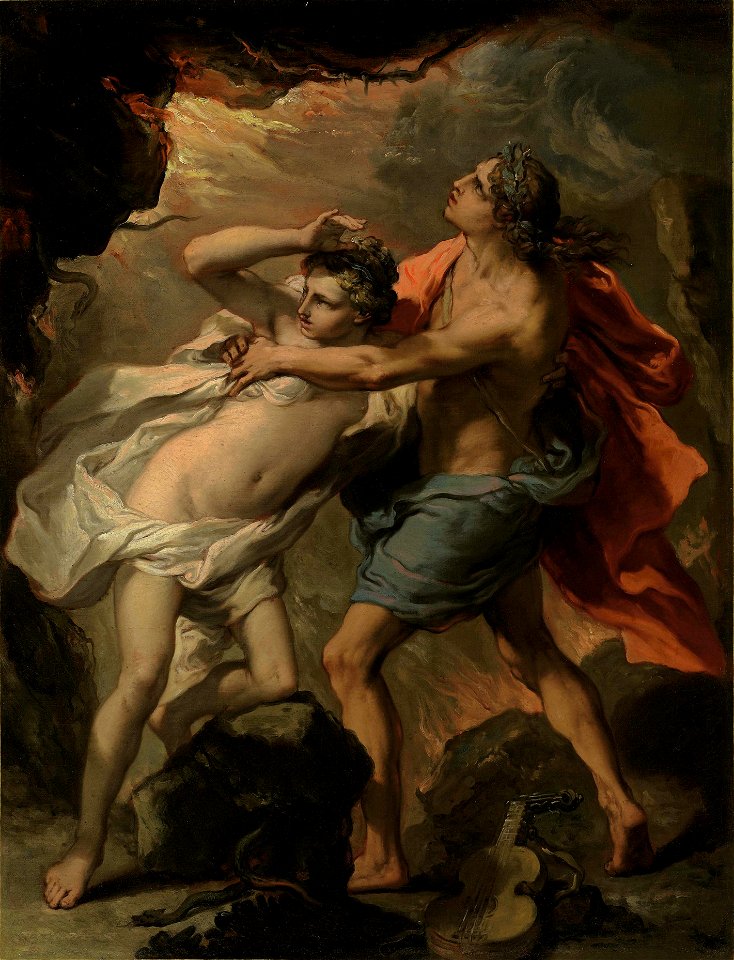Gaetano Gandolfi - Orpheus and Eurydice