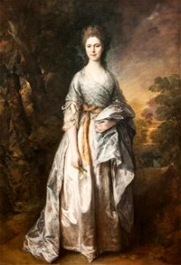 Gainsborough - Maria, Lady Eardley. Free illustration for personal and commercial use.