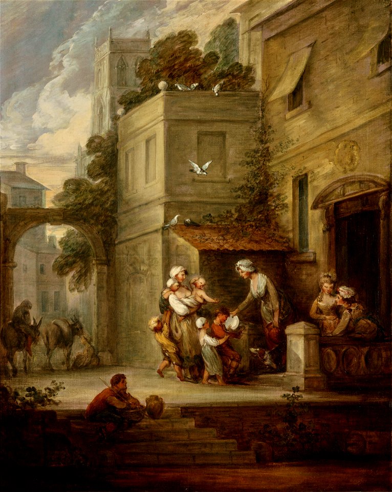 Gainsborough Dupont - Charity Relieving Distress - 79.1088 - Indianapolis Museum of Art