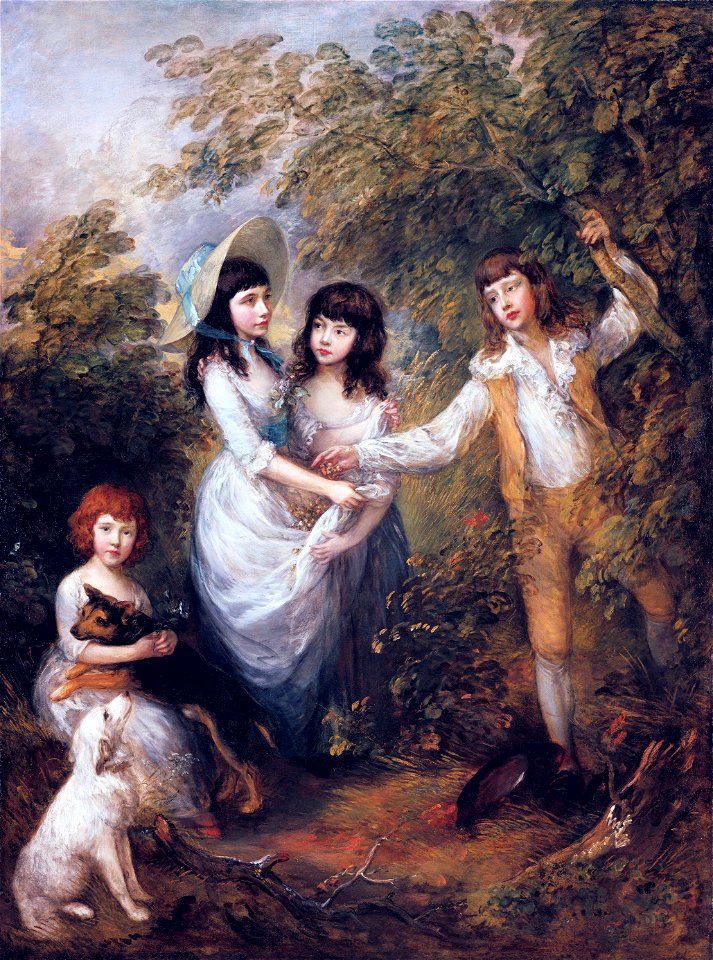 The Marsham Children - Thomas GAINSBOROUGH