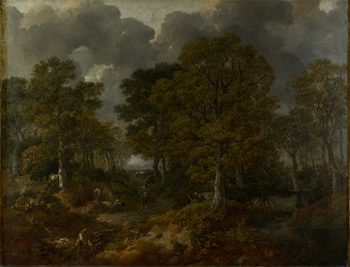Thomas Gainsborough - Cornard Wood, near Sudbury, Suffolk (1748)