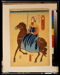 Gaikokujin yūkō no zu - Igirisu nyonin LCCN2002700314