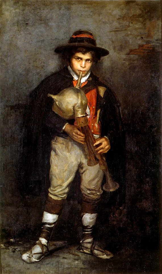Gaitero napolitano - Joaquín Martínez de la Vega