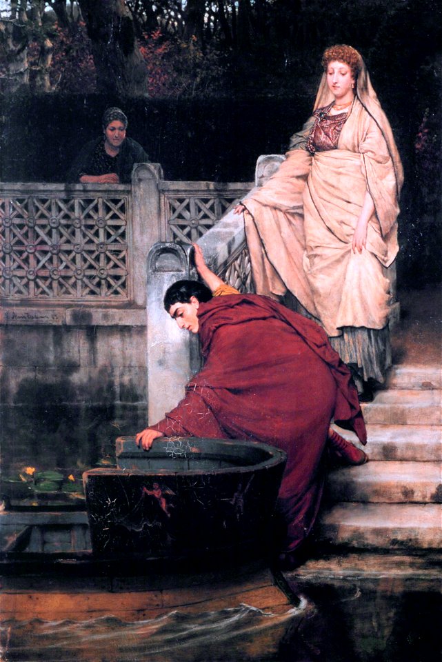Galanterie, the boat, by Lawrence Alma-Tadema