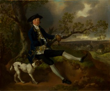 Thomas Gainsborough - Portrait of John Plampin (1752)
