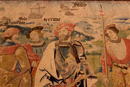 Galathès, fils d’Hercule, 11e roi des Gaules, et Lugdus, fondateur de Lyon - détail (8)