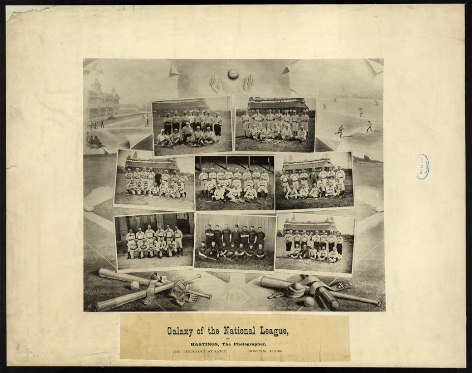 Galaxy of the National League - G. H. Hastings, 1888. LCCN2008678784