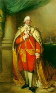 Gainsborough Dupont (1754-97) - George III (1738-1820) - RCIN 405679 - Royal Collection. Free illustration for personal and commercial use.