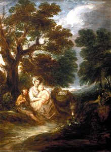 Gainsborough Dupont - Family Group in Landscape - 72.838 - Detroit Institute of Arts