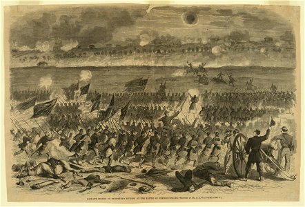 Gallant Charge of Humphrey's Division at the Battle of Fredericksburg LCCN2004661366