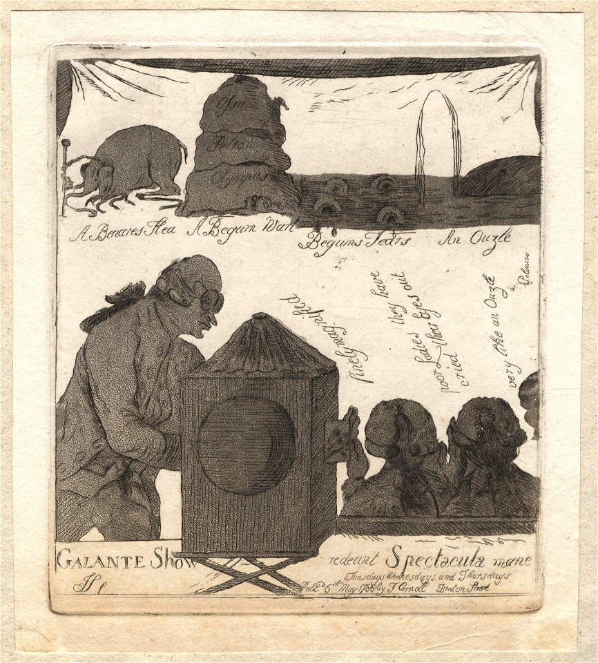 Galante show by Thomas Cornell