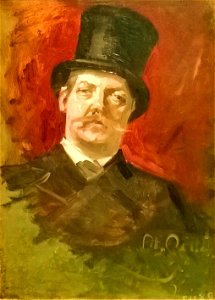 Galle Kallela portrait of Nils Forsberg