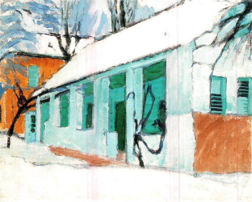 Galimberti Detail of the Villa Rome 1909