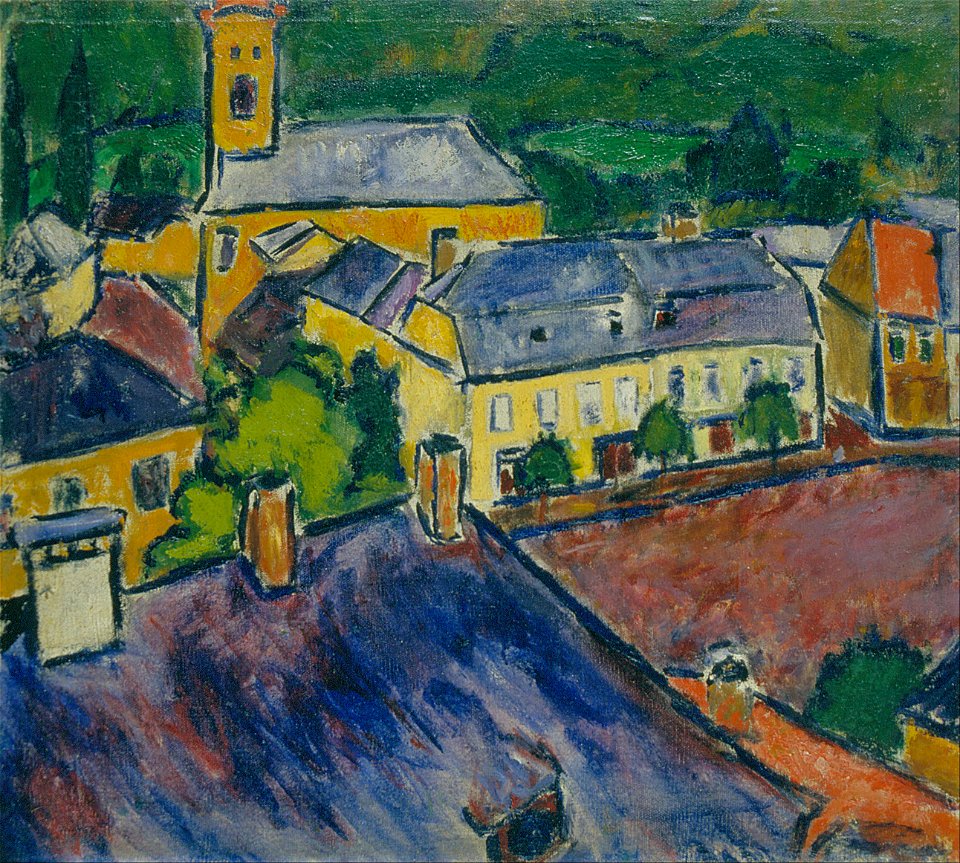 Galimberti, Sándor - Townscape - Google Art Project