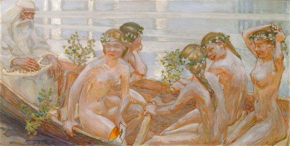 Gallen-Kallela, Väinämöisen venematka