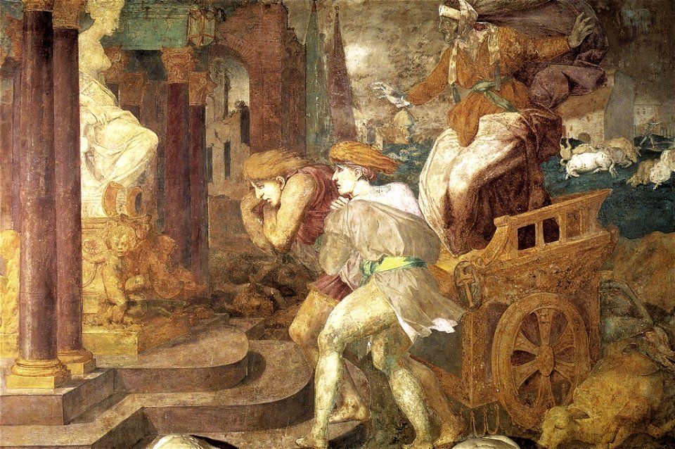 Galleria di Francesco I, Cleobi e Bitone
