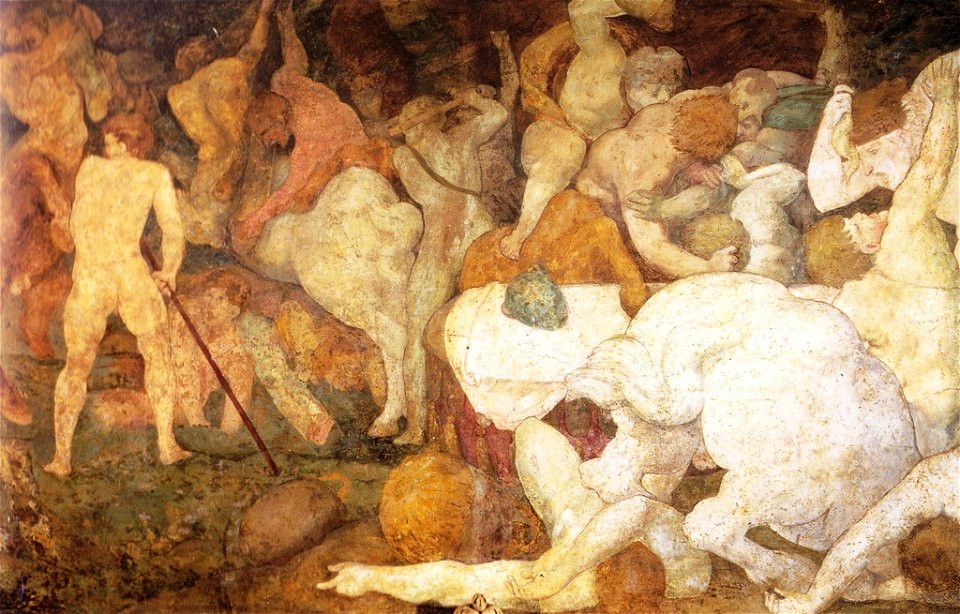 Galleria di Francesco I, Lotta tra Centauri e Lapiti