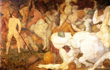 Galleria di Francesco I, Lotta tra Centauri e Lapiti