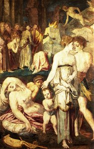 Galleria di Francesco I, perdita della gioventù perpetua 01
