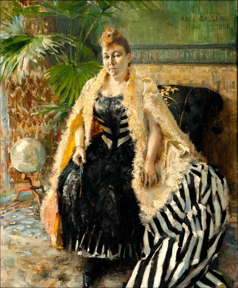 Gallen-Kallela Parisienne 1888