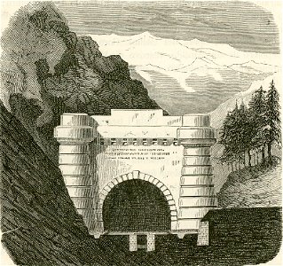 Galleria del Fréjus (imboccatura Bardonecchia)