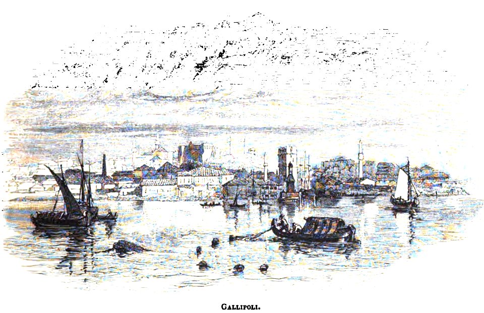 Gallipoli. George Dodd. Pictorial history of the Russian war 1854-5-6